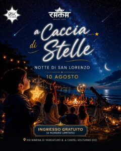 A Caccia di Stelle al Rama Beach — Notte di San Lorenzo 2026 · Prevendita 5€