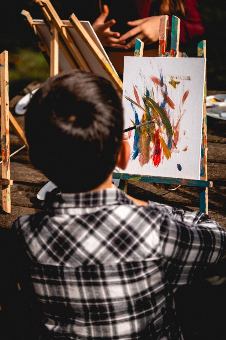 Laboratorio creativo per bambini a un evento Ok ti ci porto (4)