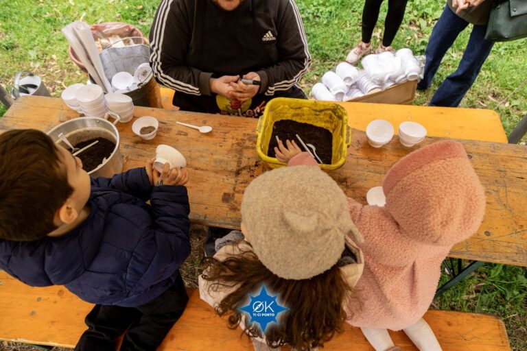 Laboratorio creativo per bambini a un evento Ok ti ci porto (9)